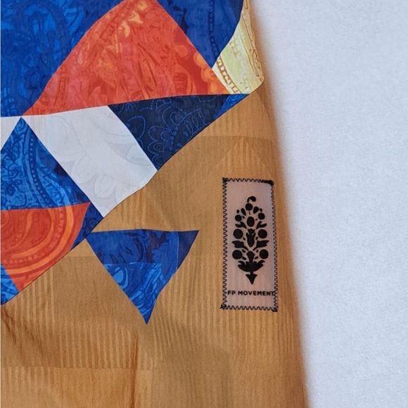 Free People- FP MOVEMENT Care FP On The Ascend Printed Insulated Ski Bib Overall - Picture 5 of 12